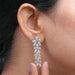Multi-Shape Lab Grown Diamond Dangle Earrings