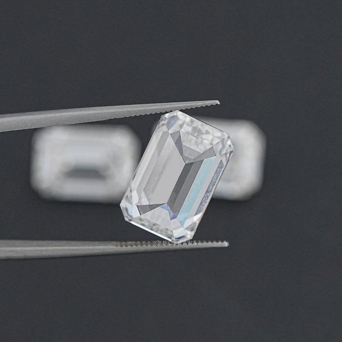 Certified Emerald Cut Lab Grown Diamond Loose
