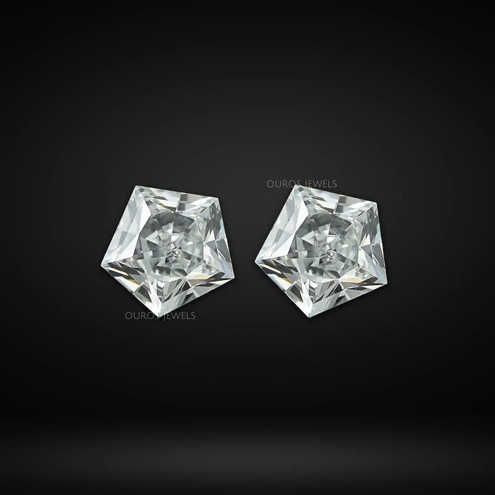 Antique Shape Pentagon Diamond Pair Loose