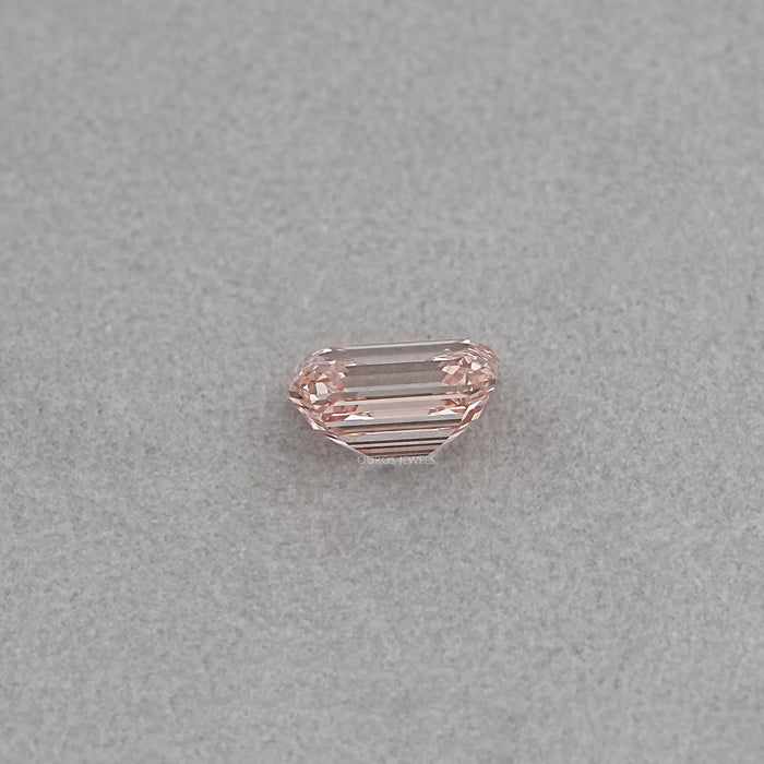 Pink Emerald Cut Lab Diamond -10.00 Carat