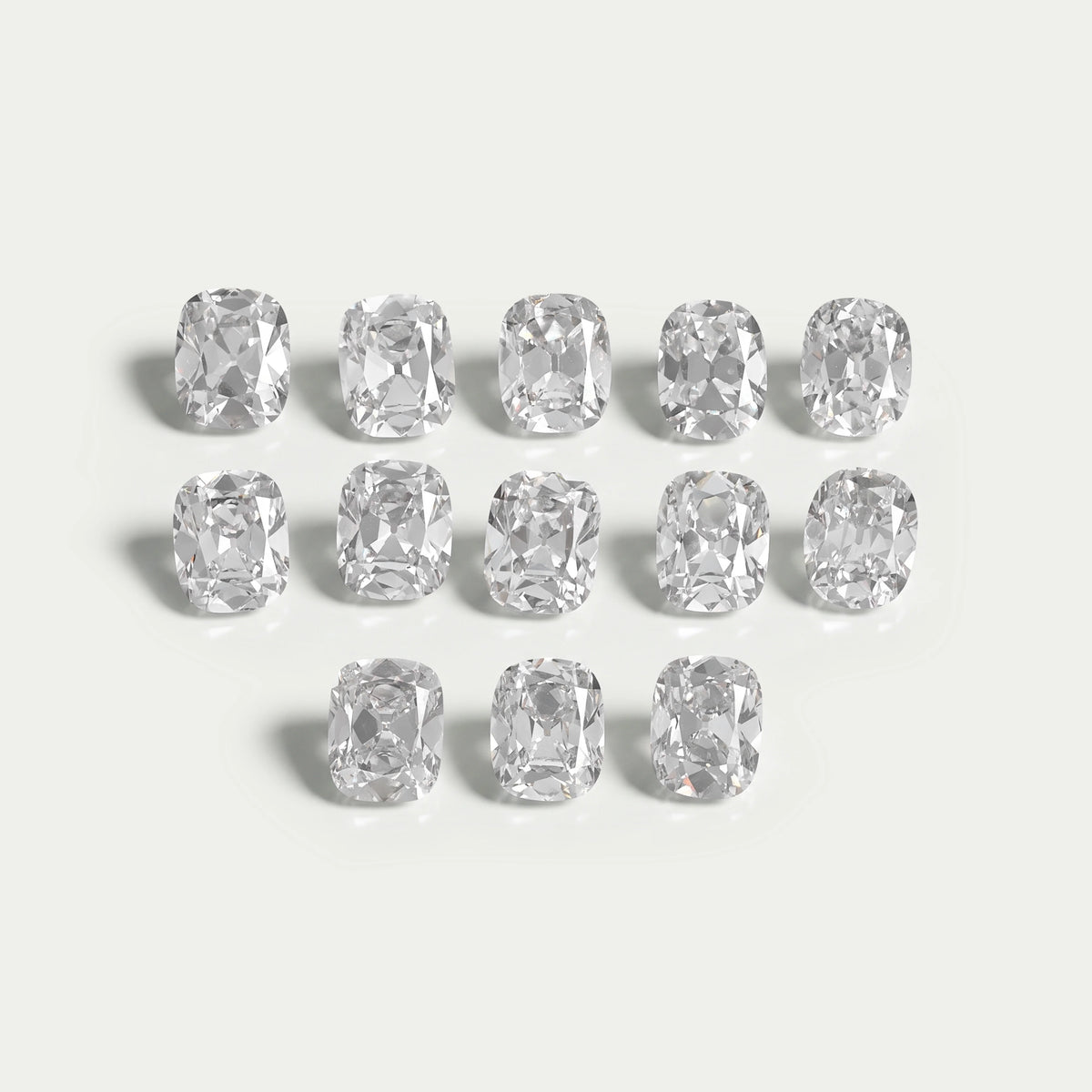 Old Mine Cushion Cut Lab Grown Diamond