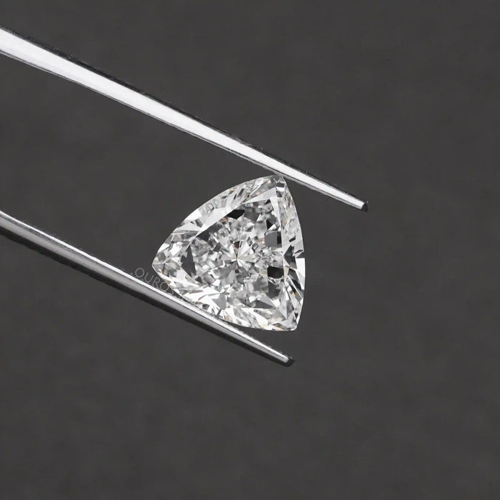 2.96 Carat Trillion Cut Lab Grown Diamond Loose