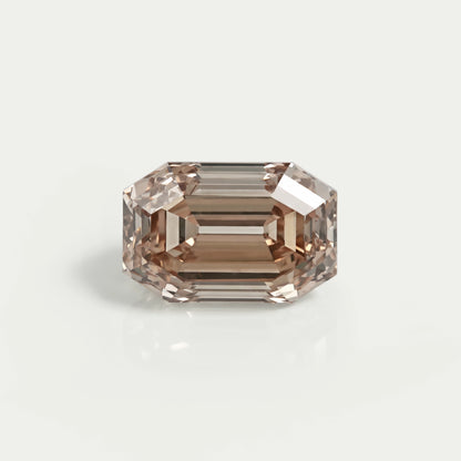 Champagne Old Mine Emerald Lab Diamond Loose Loose