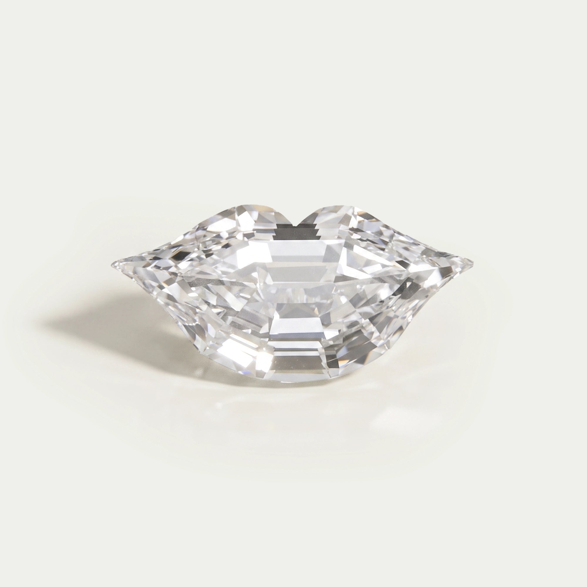 Antique Shape Lips Cut Lab Grown Diamond