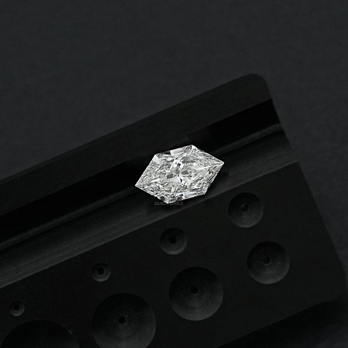 Brilliant Long Hexagon Lab Grown Diamond
