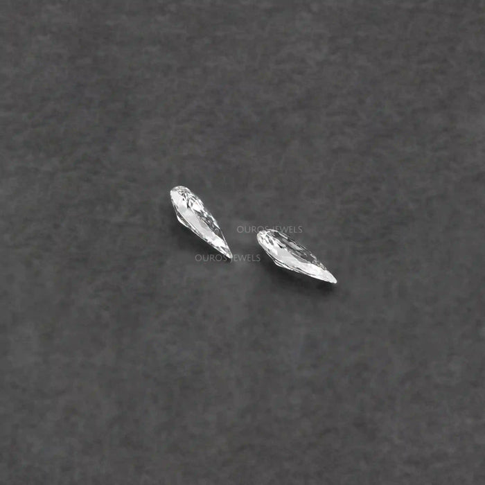 Long Pear Cut Lab Grown Pair Diamond Loose