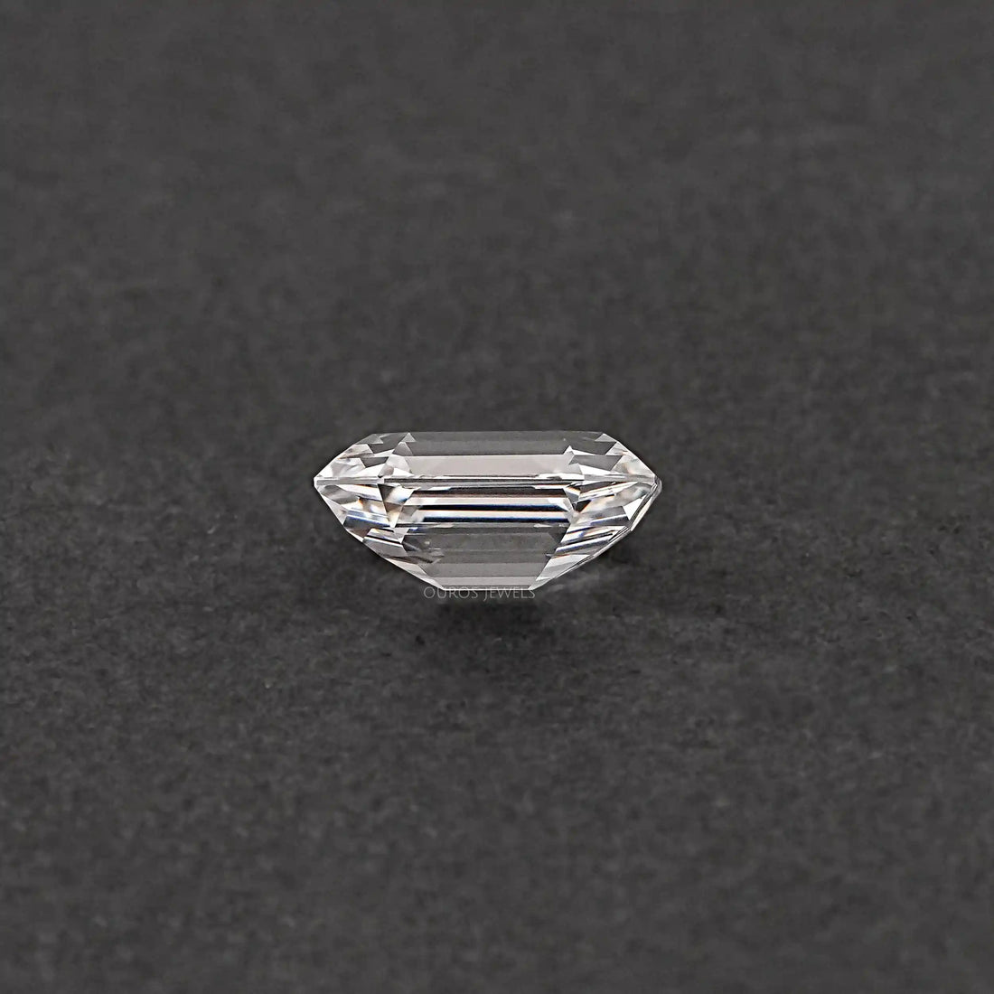 Old Cut Emerald Shape Lab Grown Diamond Loose
