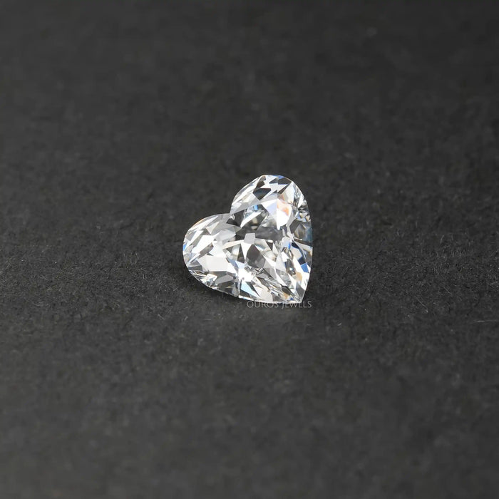 Old Mine Heart Cut Lab Grown Diamond Loose