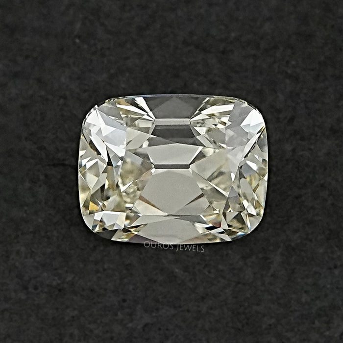 Old Mine Cushion Cut Lab Grown Diamond JK VS