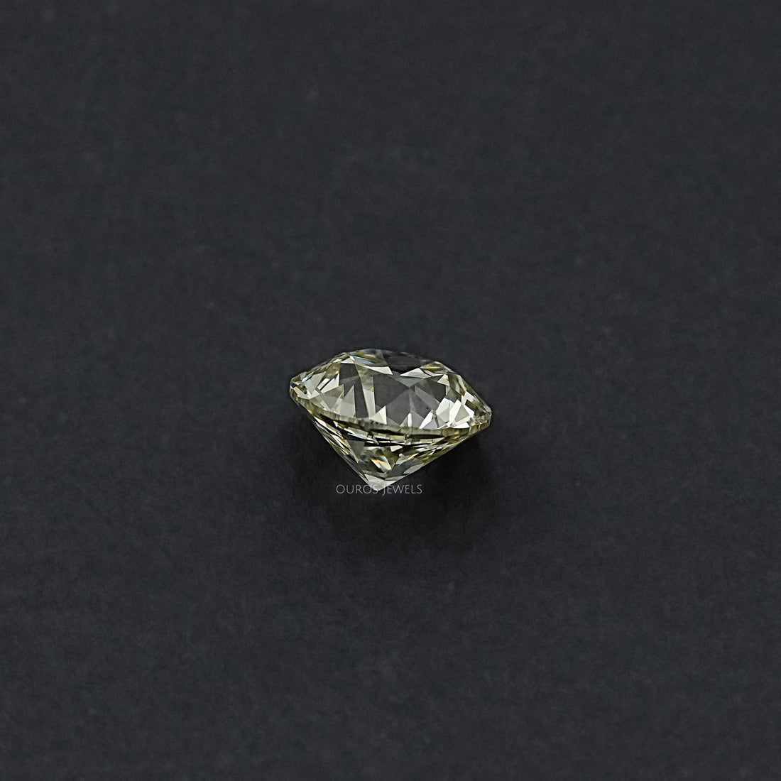 Flower Pattern Old European Round Cut Loose Loose