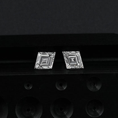 Lozenge Cut Lab Grown Pair Diamond Loose