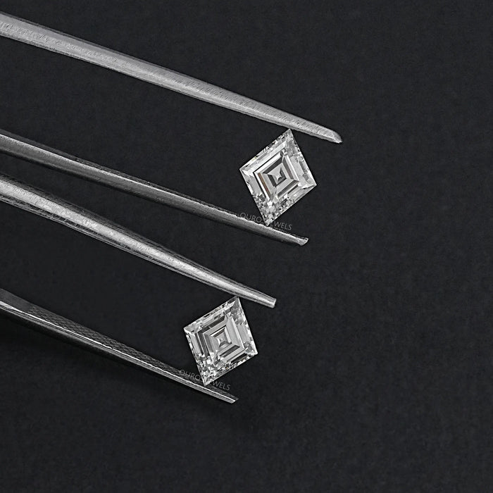 Lozenge Cut Lab Grown Pair Diamond Loose