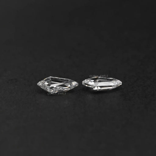 Modified Arrow Cut Lab Grown Diamond Pair Loose
