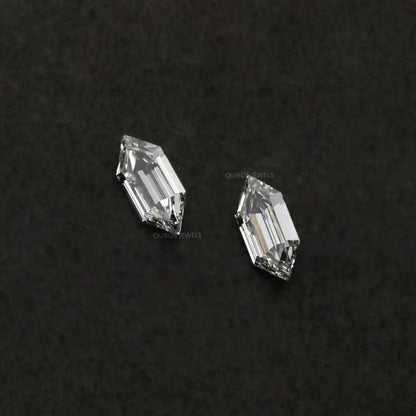 Boat Cut Lab Grown Diamond Loose Pair Loose