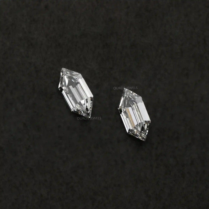 Boat Cut Lab Grown Diamond Loose Pair Loose