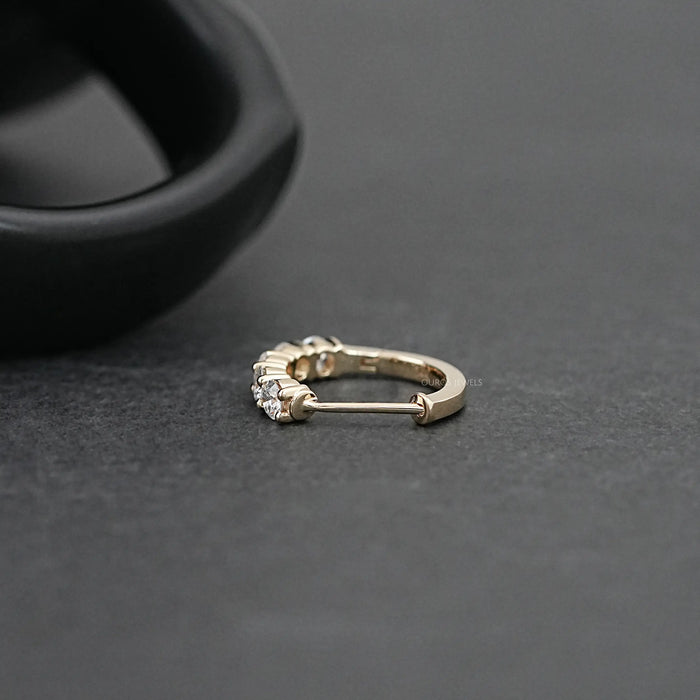 Huggie Hoop Diamond Earrings For Men Earring