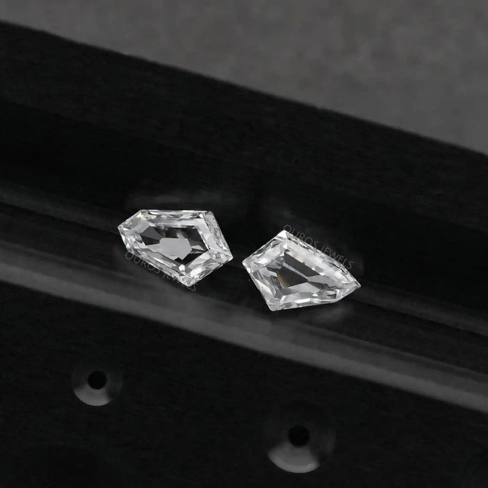 Modified Arrow Cut Lab Grown Diamond Pair Loose