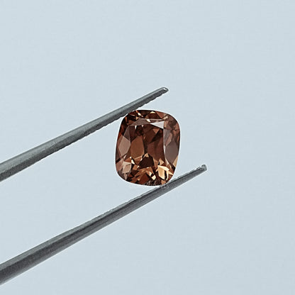Brown Modified Cushion Lab Grown Diamond Loose