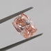 5.40 Carat Modified Pink Cushion Cut Lab Diamond Loose