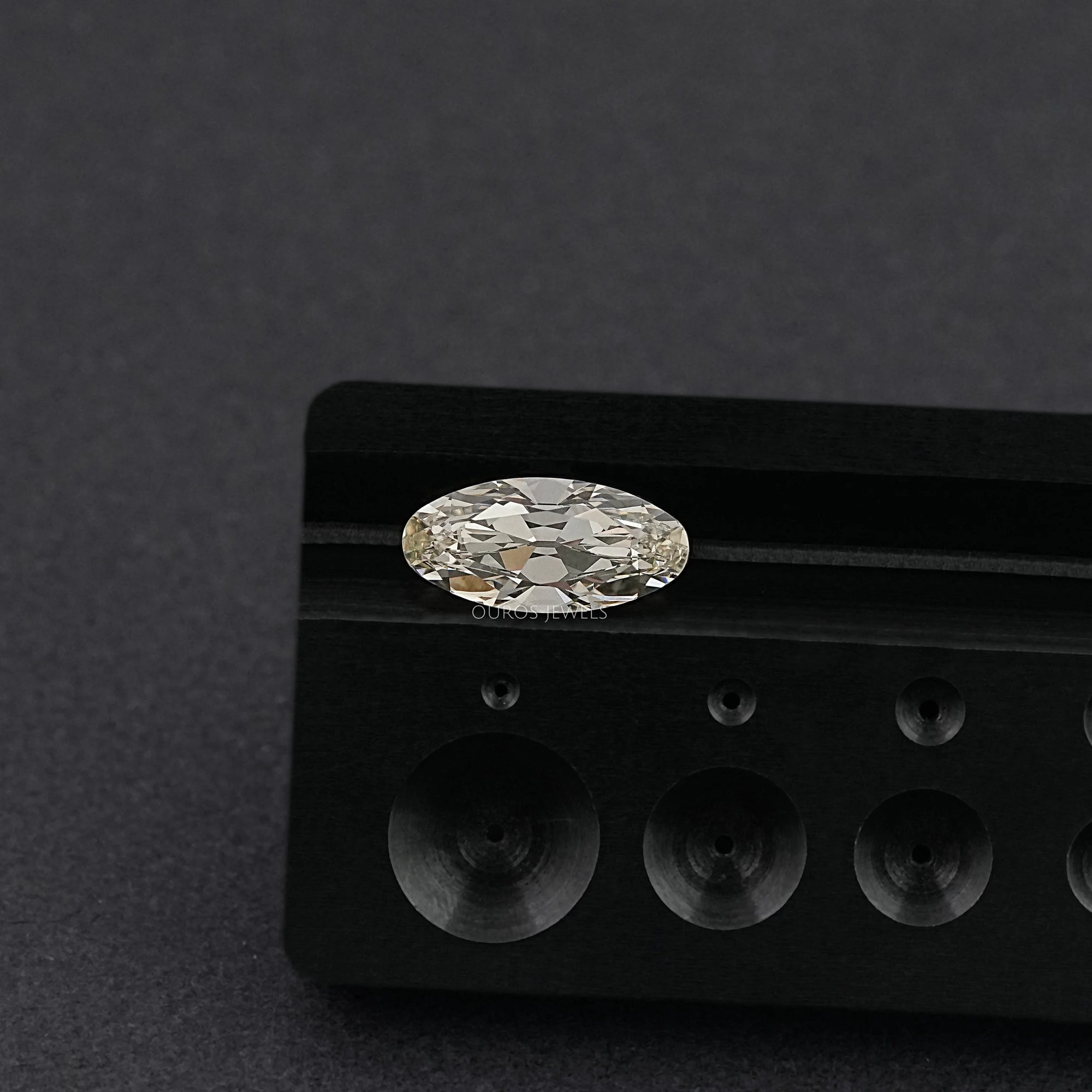 Old Mine Moval Cut Lab Diamond Loose