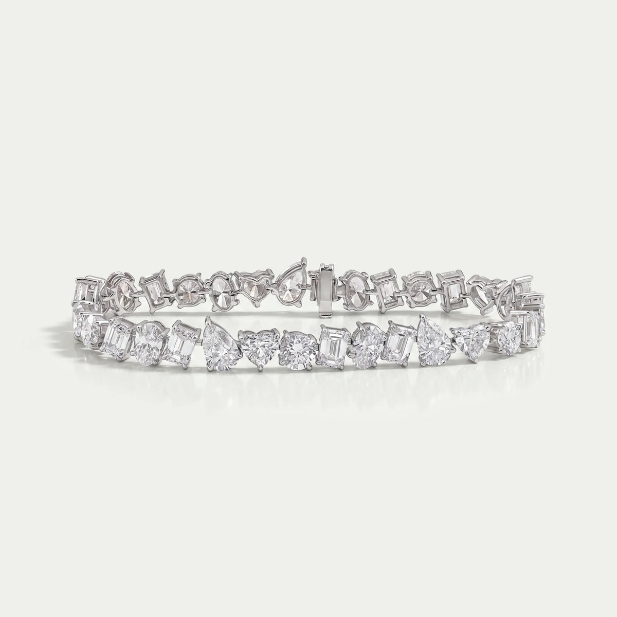 Brilliant Multi Shape Lab Diamond Bracelet Bracelet