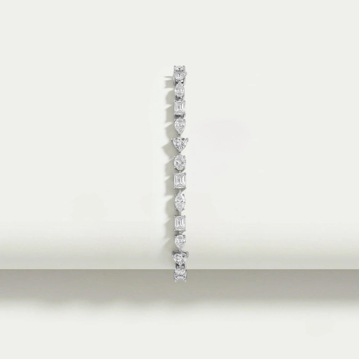 Multi Shape Lab Diamond Linked Bracelet Bracelet