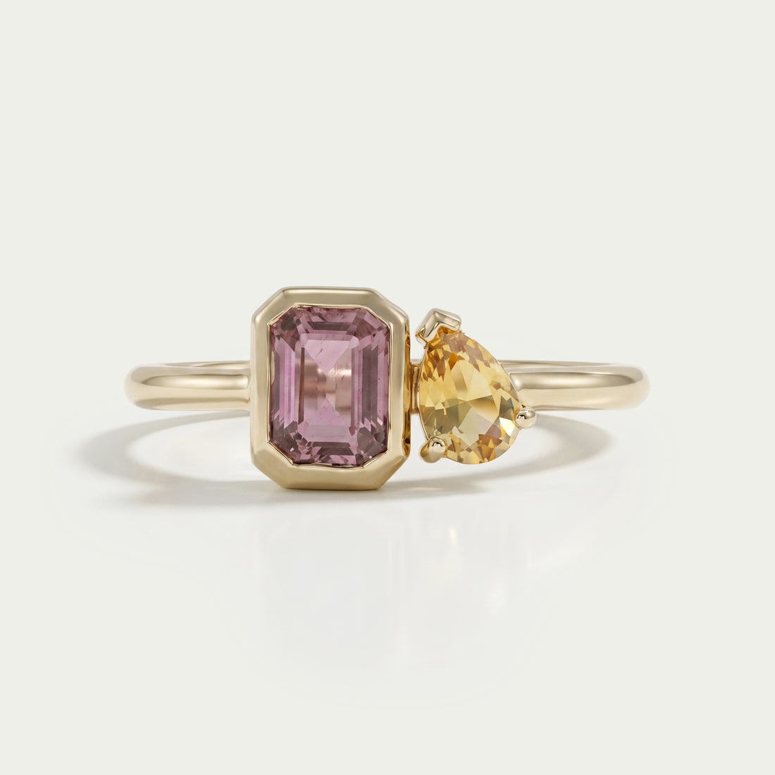 Natural Gemstone Toi Moi Engagement Ring Ring