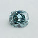 7.16 Carat Fancy Vivid Bluish Green Cushion Cut Lab Diamond Loose