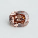 Fancy Pinkish Brown Cushion Cut Lab Diamond Loose