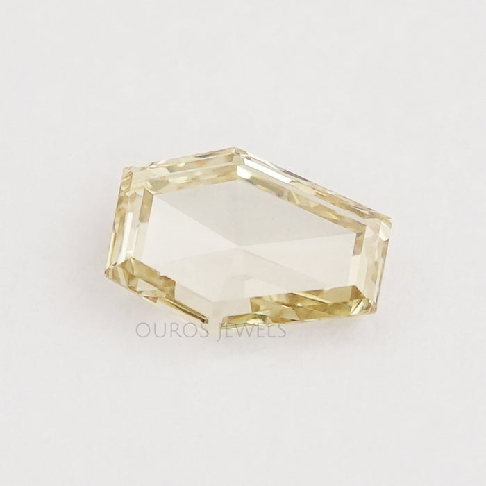 Calf Head Cut Yellow Lab Grown Diamond