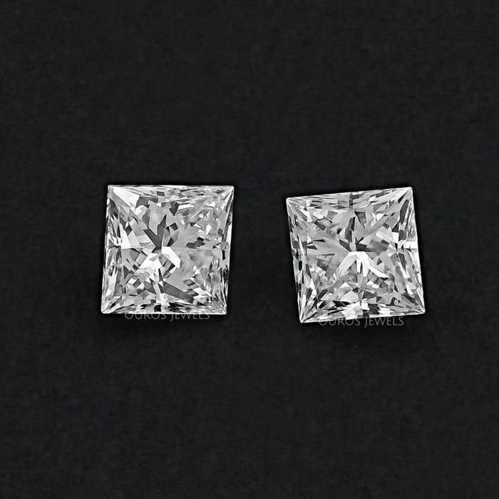 Princess Cut Lab Grown Diamond Pair Loose