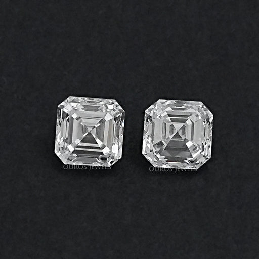 Asscher Cut Loose Lab Diamond Pair Loose
