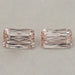 Light Pink Criss Cut Diamond Matching Pair