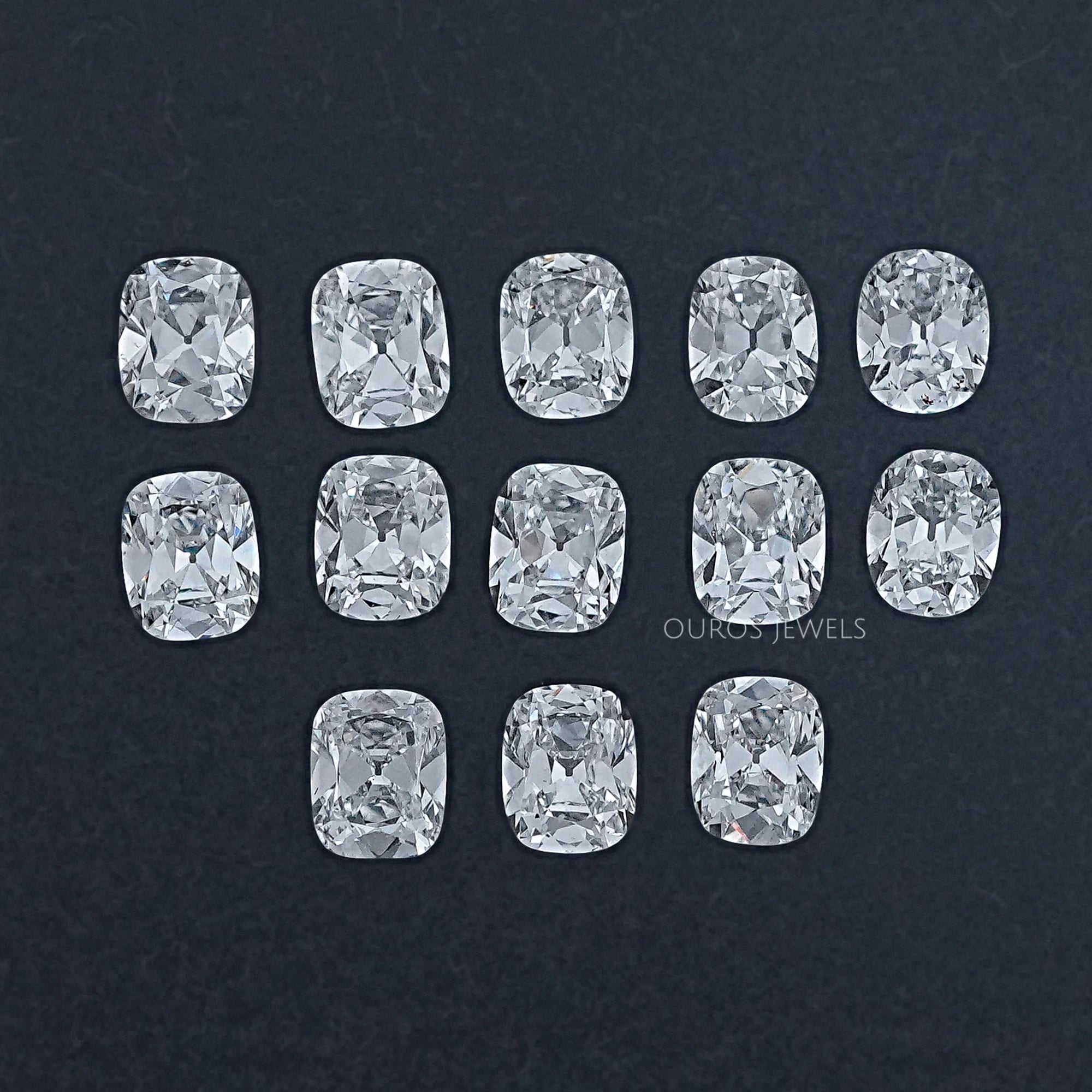 Old Mine Cushion Cut Lab Grown Diamond