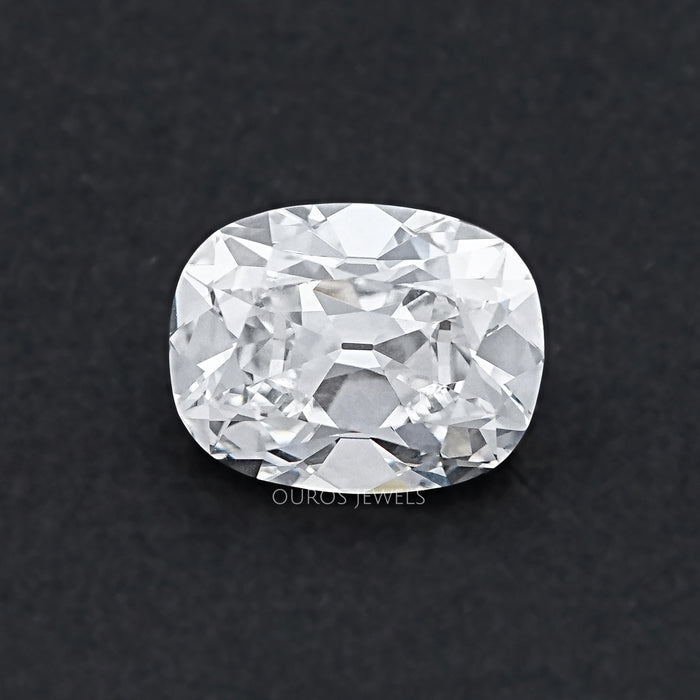 6.00 Carat Old Mine Cushion Cut Lab Grown Diamond Loose