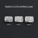 IGI Certified Radiant Cut Lab Grown Diamond Loose