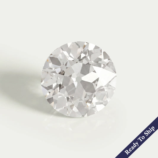 Certified Old European Round Cut Loose Diamond Loose