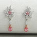 Multi Shape Lab Diamond Cluster Earrings Earrings