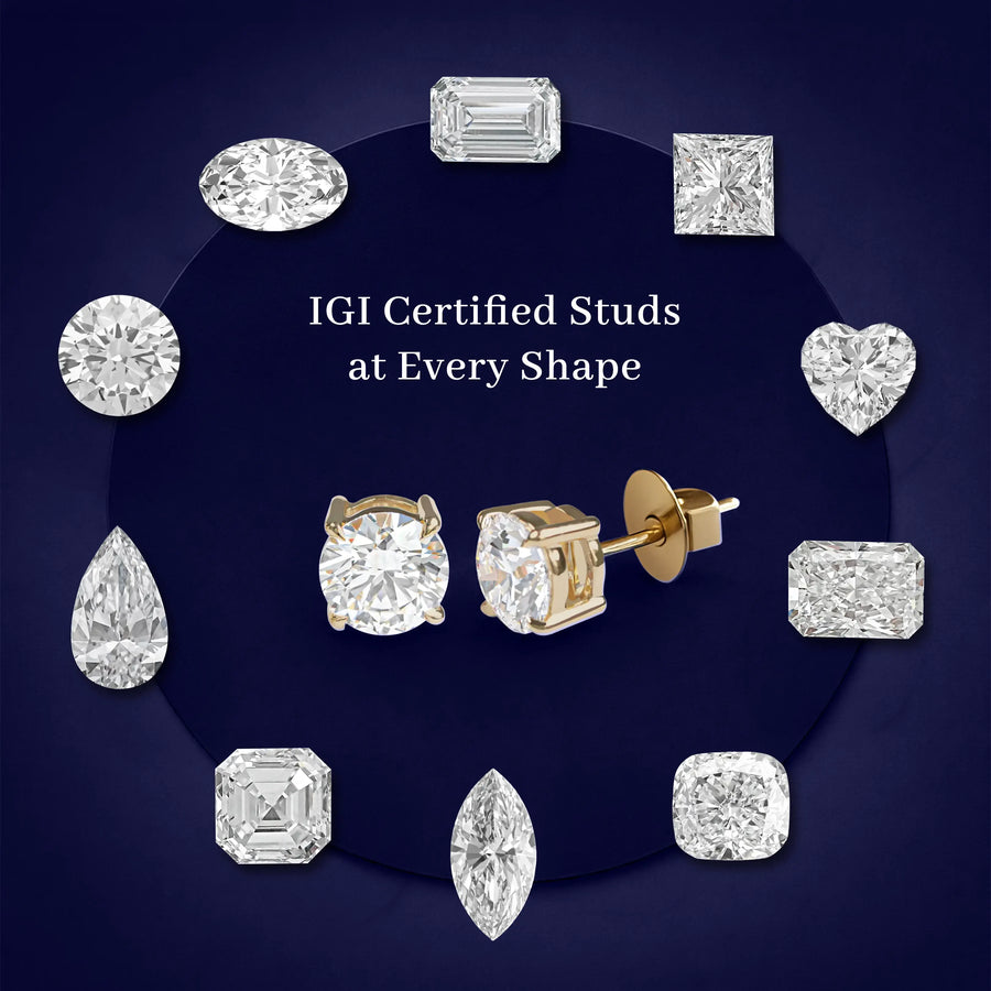 Create Your Perfect Diamond Studs