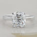 Old Mine Cushion Lab Diamond Solitaire Engagement Ring Ring