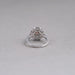Octagon Champagne Diamond Double Halo Ring Rings