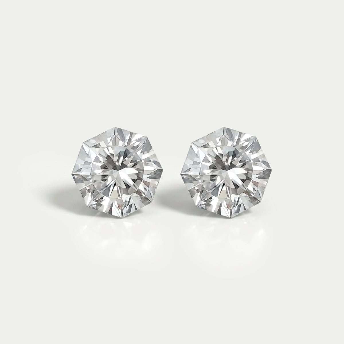 Octagon Shape Lab Diamond Loose Pair Loose