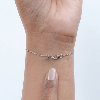 Old Mine Cushion Cut Solitaire Bracelet