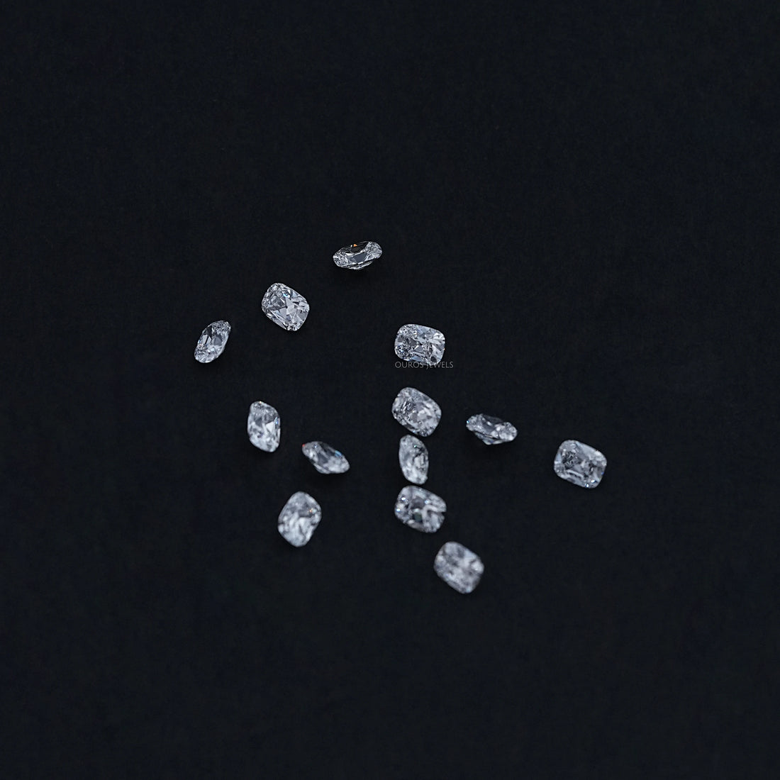 Old Mine Cushion Cut Lab Grown Diamond