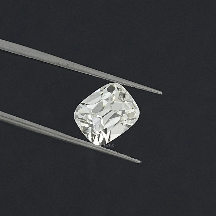 3.40 CT Lab Grown Old Mine Cushion Cut Diamond Loose