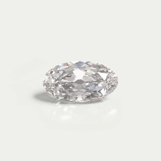 Moval Shape Lab Diamond - Old Mine Cut Loose