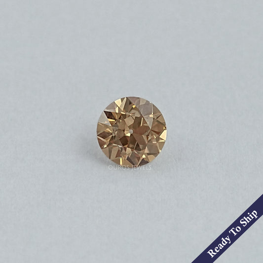 Champagne Old European Round Cut Dimaond Loose Loose