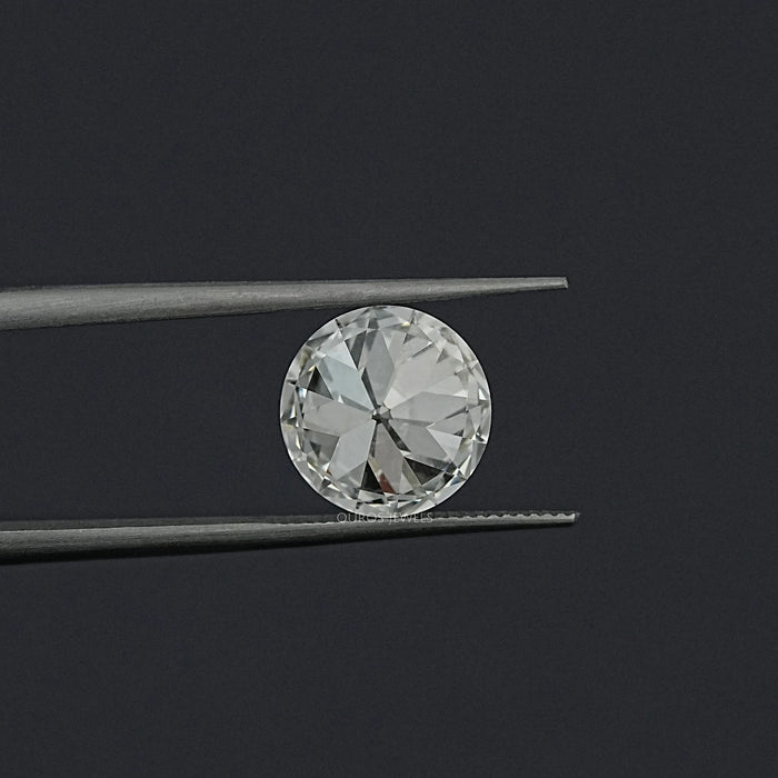 Flower Pattern Old European Round Cut Loose Diamond Loose