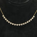 Old European Round Lab Grown Diamond Necklace Necklaces