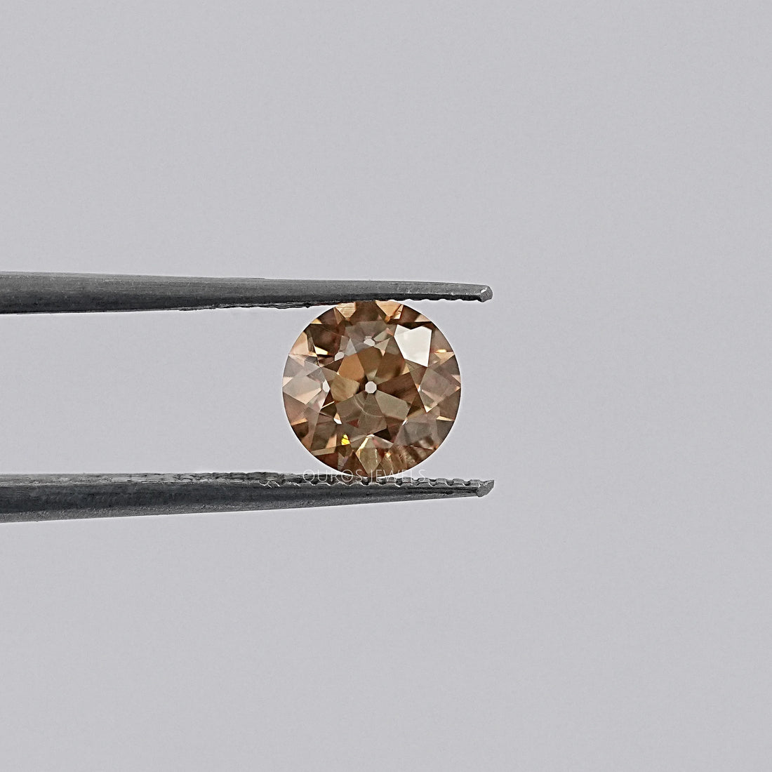 OEC Round Cut Loose Diamond - Champagne Loose